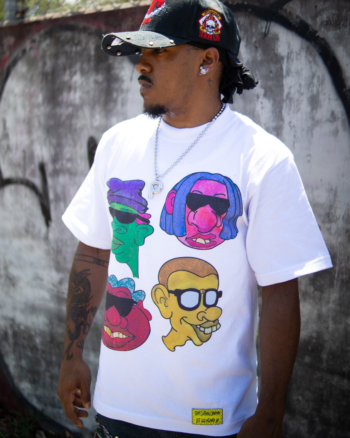 'Everyday Faces' Tee