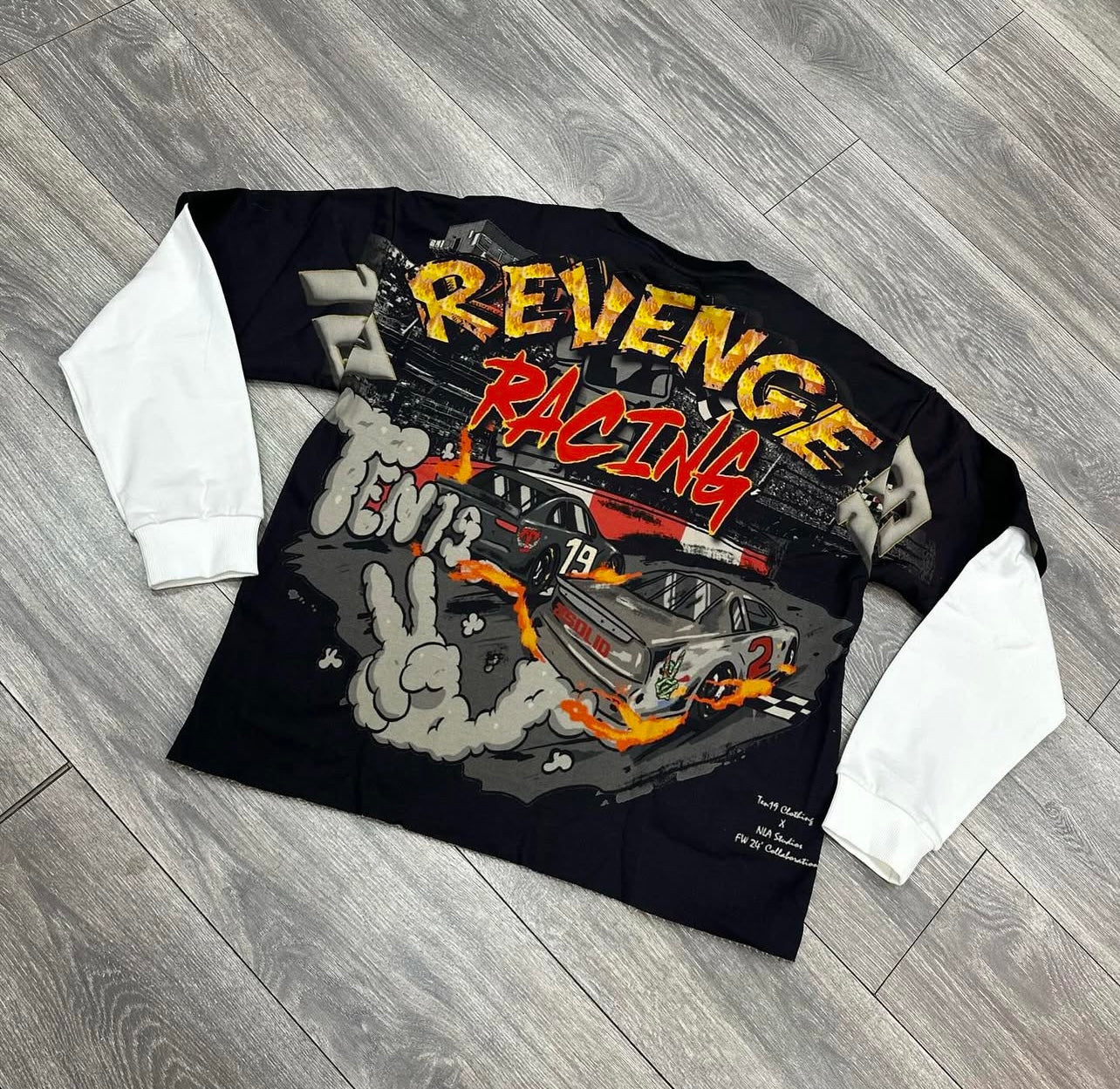 Ten19 x NLA 'Racer' Tee