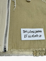 Reconstructed Denim Zip (Desert Tan)