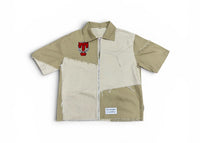 Reconstructed Denim Zip (Desert Tan)